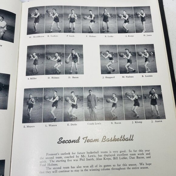 1948 Fremont High School Annual Yearbook Michigan MI Mogul Vintage - Picture 4 of 10